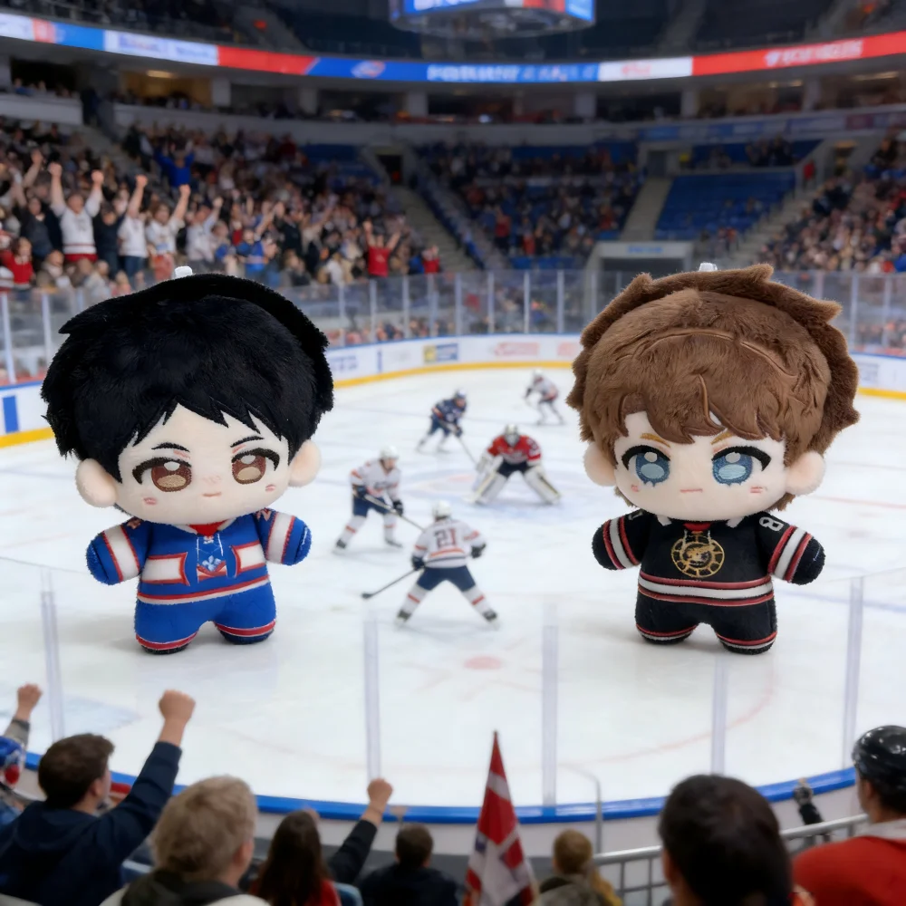 

New 12CM Movie Cartoon Mini Plush Pendant Doll Heated Rivalry Plush Keychain Toy Gift