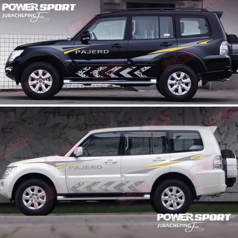 

Car Vinyl Sticker FOR Mitsubishi Pajero V97 V93 V73 body decoration customized Decor Auto Accessories