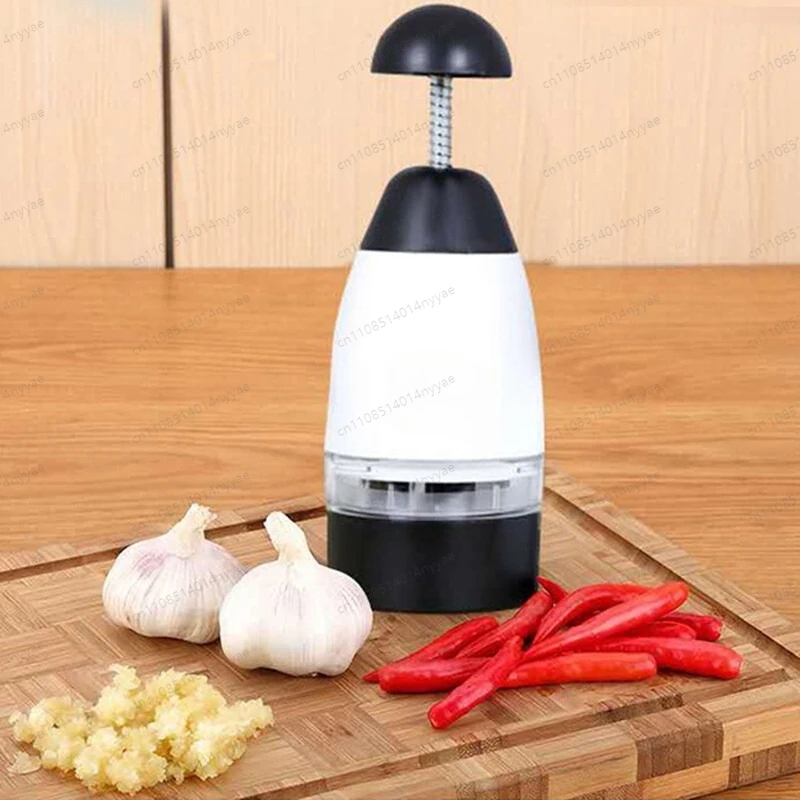 Slap Chop Vegetable Chopper, One-Pull Manual Dicer for Garlic, Onions & Nuts - Fast & Easy Kitchen Gadget