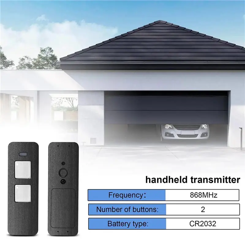 B67C 4X 868Mhz Garage Door Opener For SOMMER Pearl 4018V000 4/4015862001900/S10019-0001 Remote Control Hand Transmitter