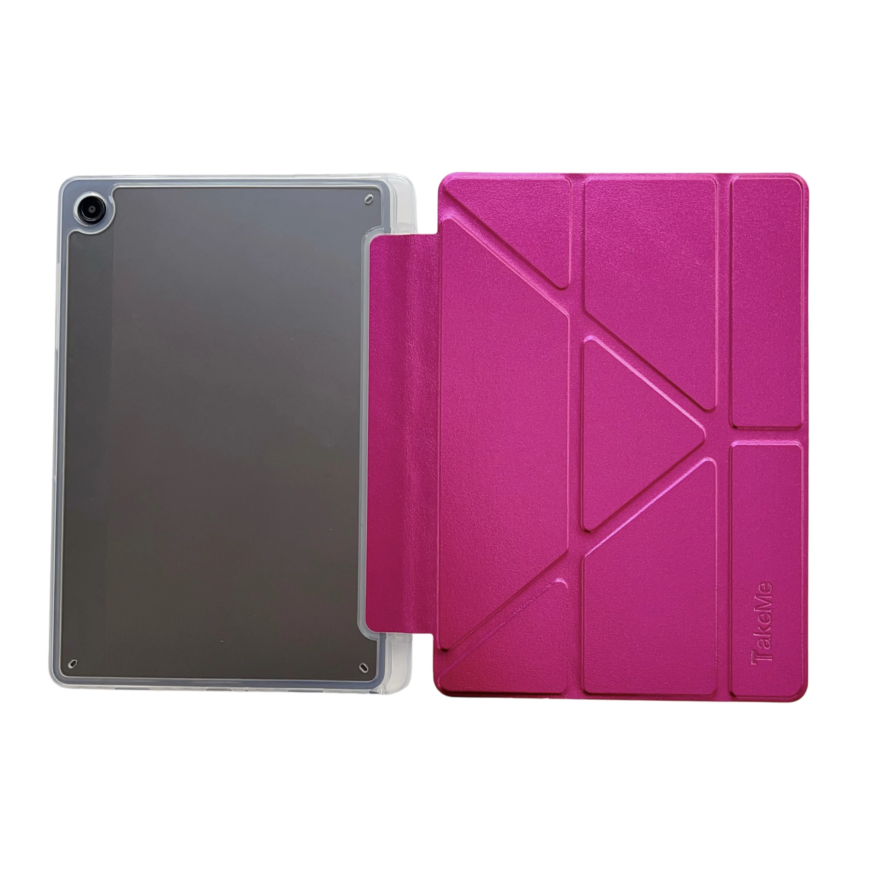 

TPU Back Fold Stand Tablet Cover for Samsung Galaxy Tab A9+ A11+ 11 Y-Folding Case for Tab S9 FE S10 Lite 11 Protective Shell