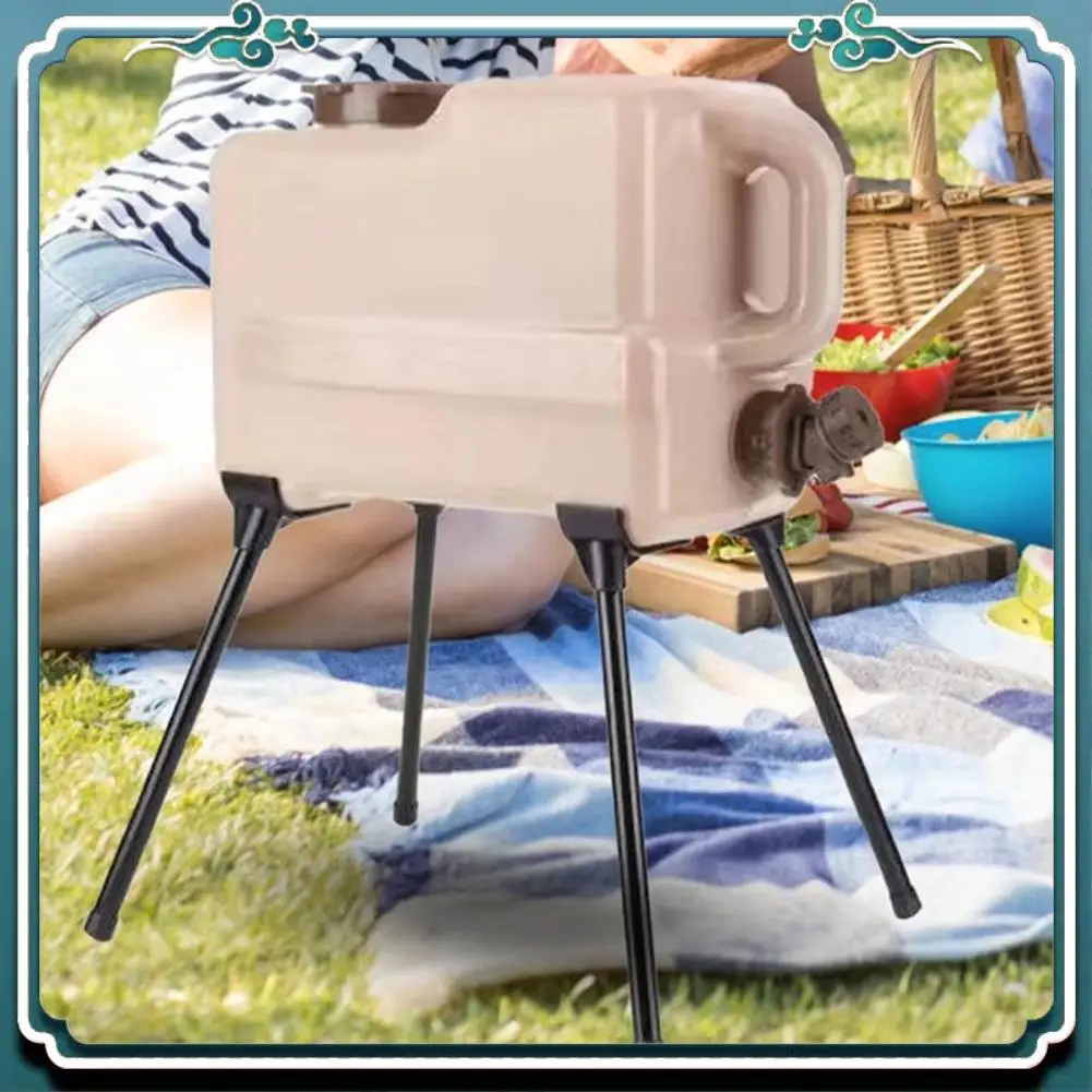 

Reliable Anti-Slip Camping Bucket Stands Water Cooler Holder For Camping Hiking,Light Weight Fridge Ice Box Holder Kit