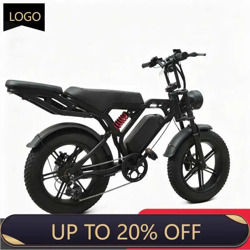 WWE China wholesale 20-inch adult electric bike, 7-speed digital mountain bike, with smart digital electric bike function