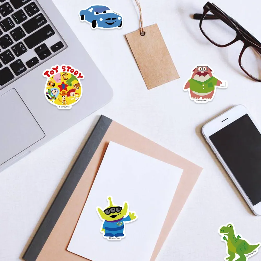50 Stück 8 Sets Kawaii Animationsfilm-Graffiti-Aufkleber zur Dekoration von Gepäck, Telefon, Gitarre, Scrapbook, Tasse, Auto, klassisches Kinderspielzeug – Detail 14