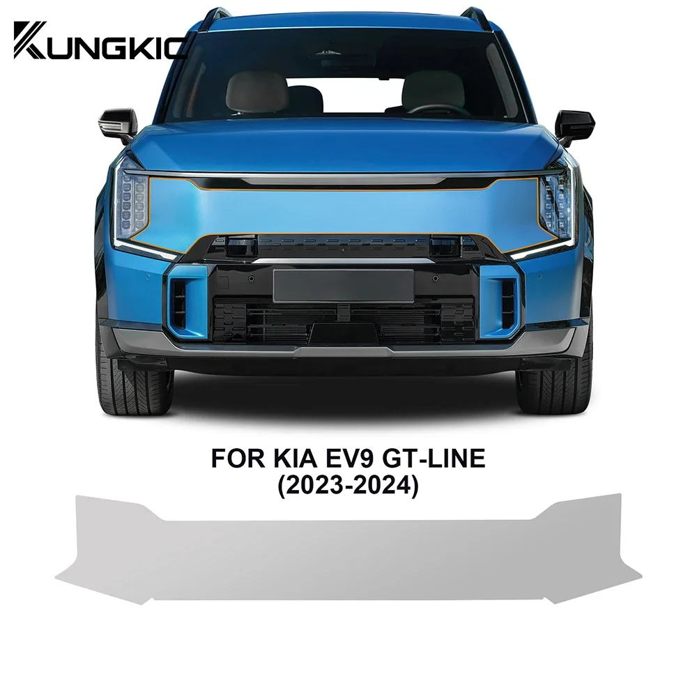 For KIA EV9 GT-Line 2023 2024 Car Paint Protection Film PreCut TPU PPF Anti-scratch Transparent  Bra Kit Body Sticker 8.5mil