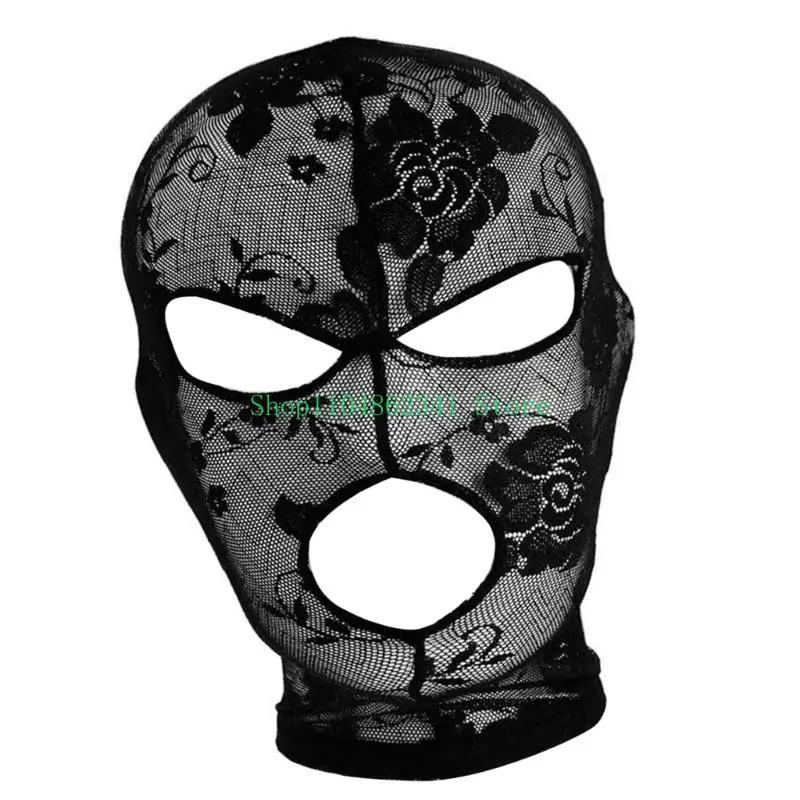 5ASD Деликатная вышивка кружевное лицо вуаль для женщин Эйрнисты