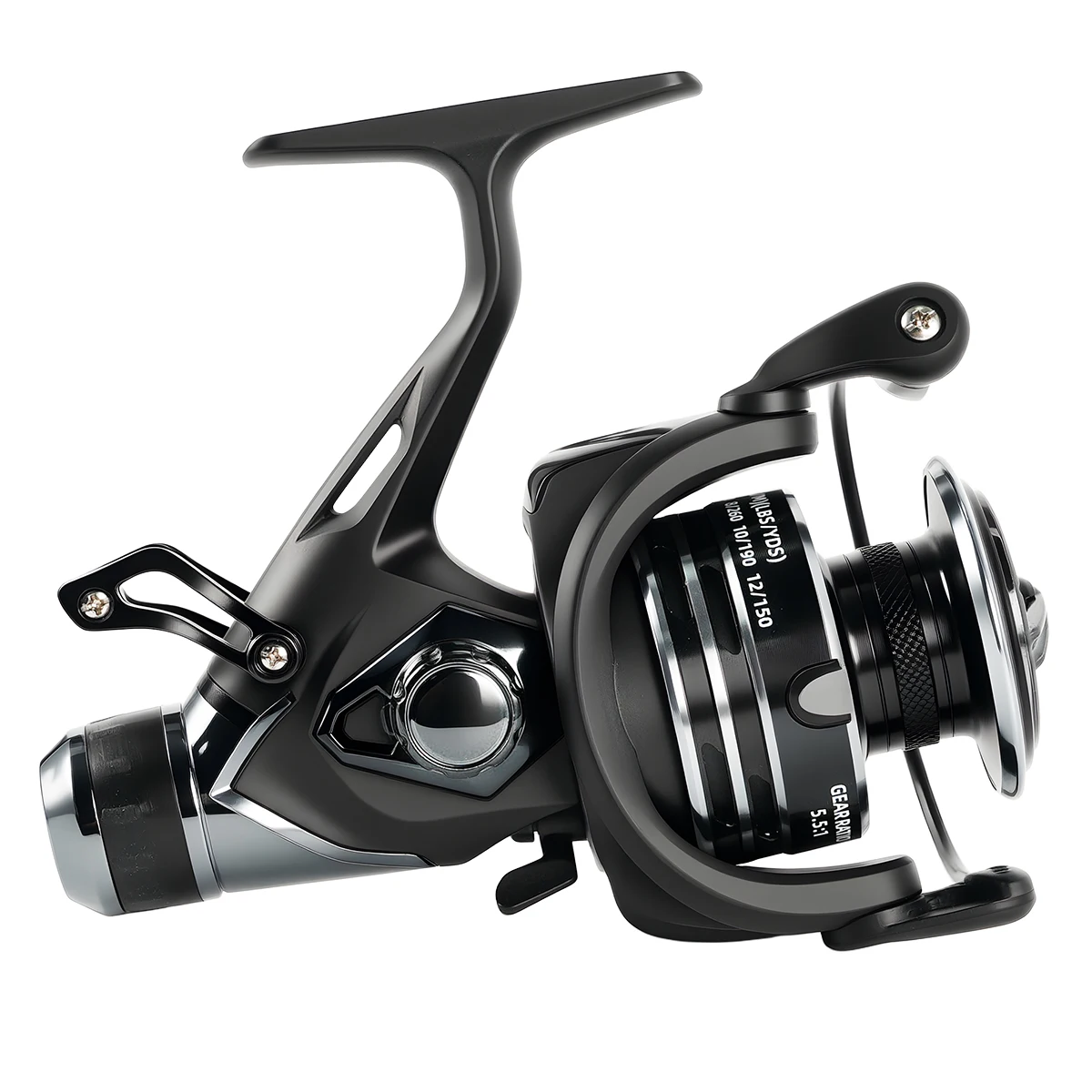 ABU GARCIA 3000-5000 Spinnrolle 5,5:1 Übersetzungsverhältnis CNC Aluminiumlegierung Spule Balancierter Wipper für Barsch, Forelle, Süßwasserfischen – Detail 9