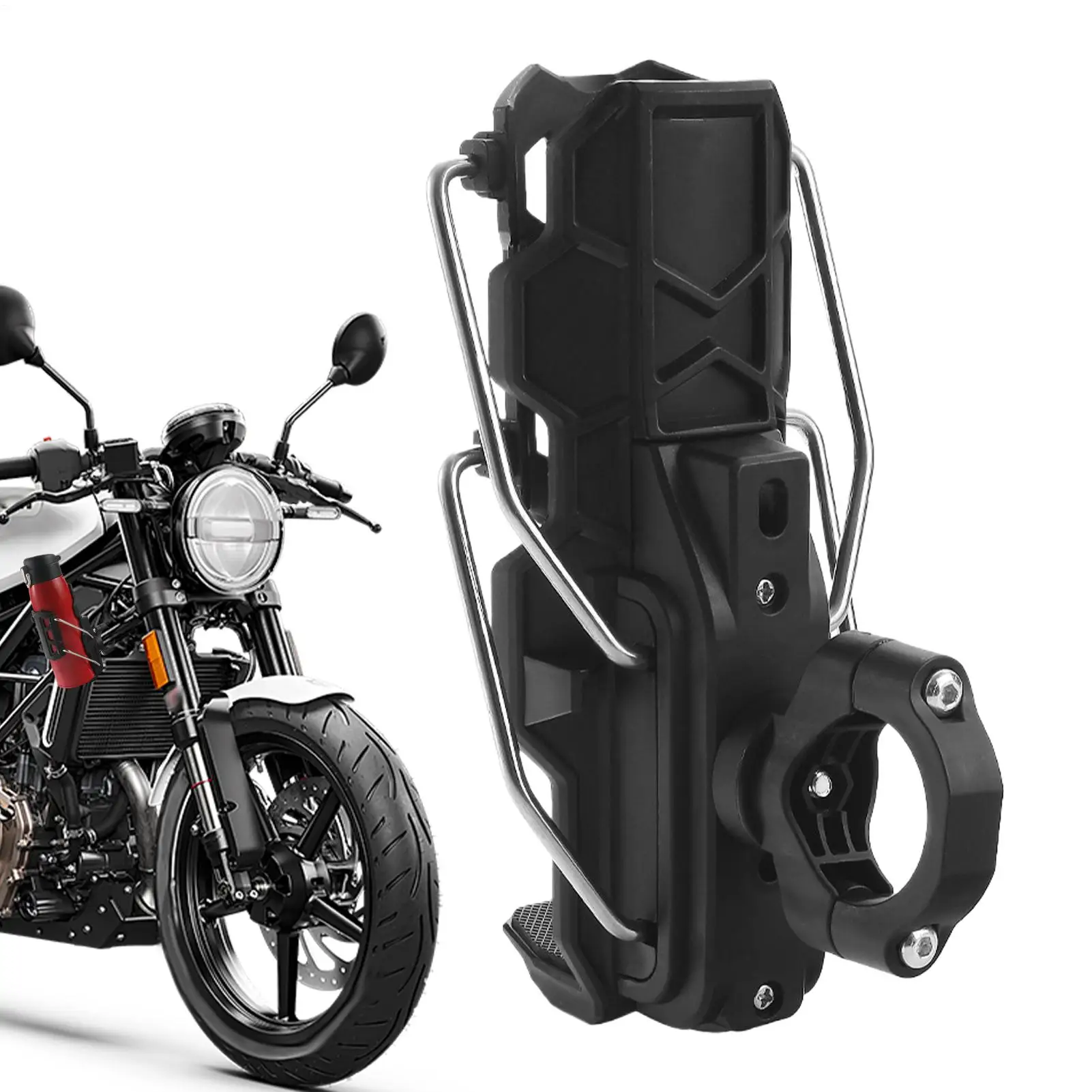 

Motorcycle Bottle Holder Accessories Motorcycle Beverage Water Bottle Cage Cup Holder Adjustable Size Bike Water Bottle Cage