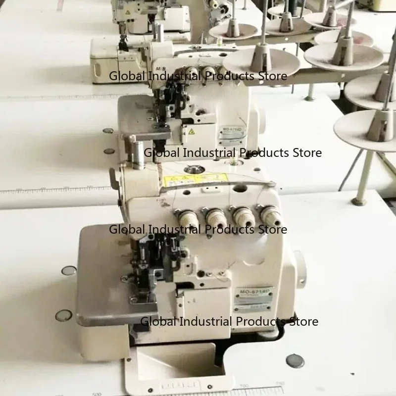 Industrial Overlocker Sewing Machine Heavy Duty Five Threads Top Supplier Quality Sewing Equipment for Professional Use