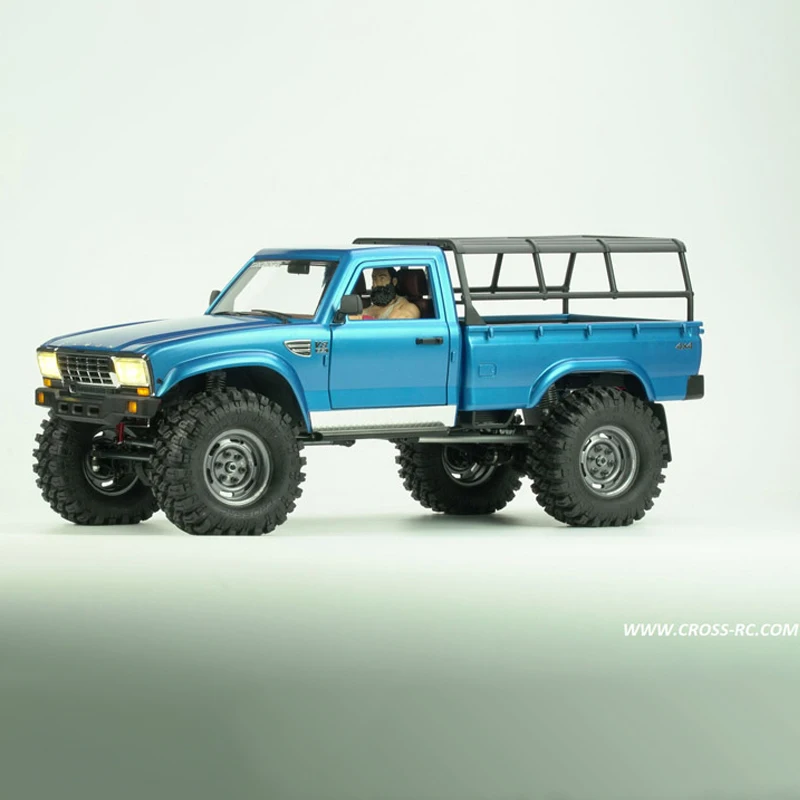 4*4 CROSSRC 1/10 RC SP4 Off-road Vehicles KIT 4WD Remote Control Pickup Truck Unpainted Model with Lights Motor TH21790