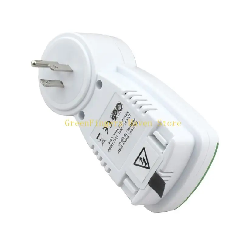 

F68D WATT METER METER METER SLUCK мониторы использования электроэнергии, энергетические мониторы LCD Цифровой дисплей Kilowatt