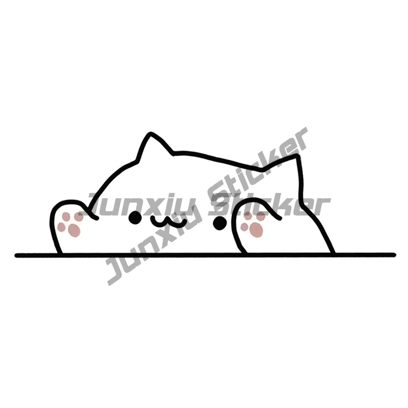 Bongo Cat Sticker Decal Bumper Sticker for Car Window Bumper Wall Car Truck Van SUV Window Wall Car Accessories
