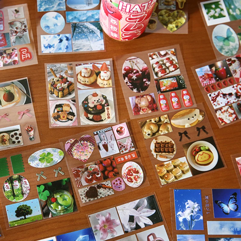 Mr.Paper Master 100pcs/Box Pet Sticker Set Vintage Garden Theme DIY Journal Material Stationery