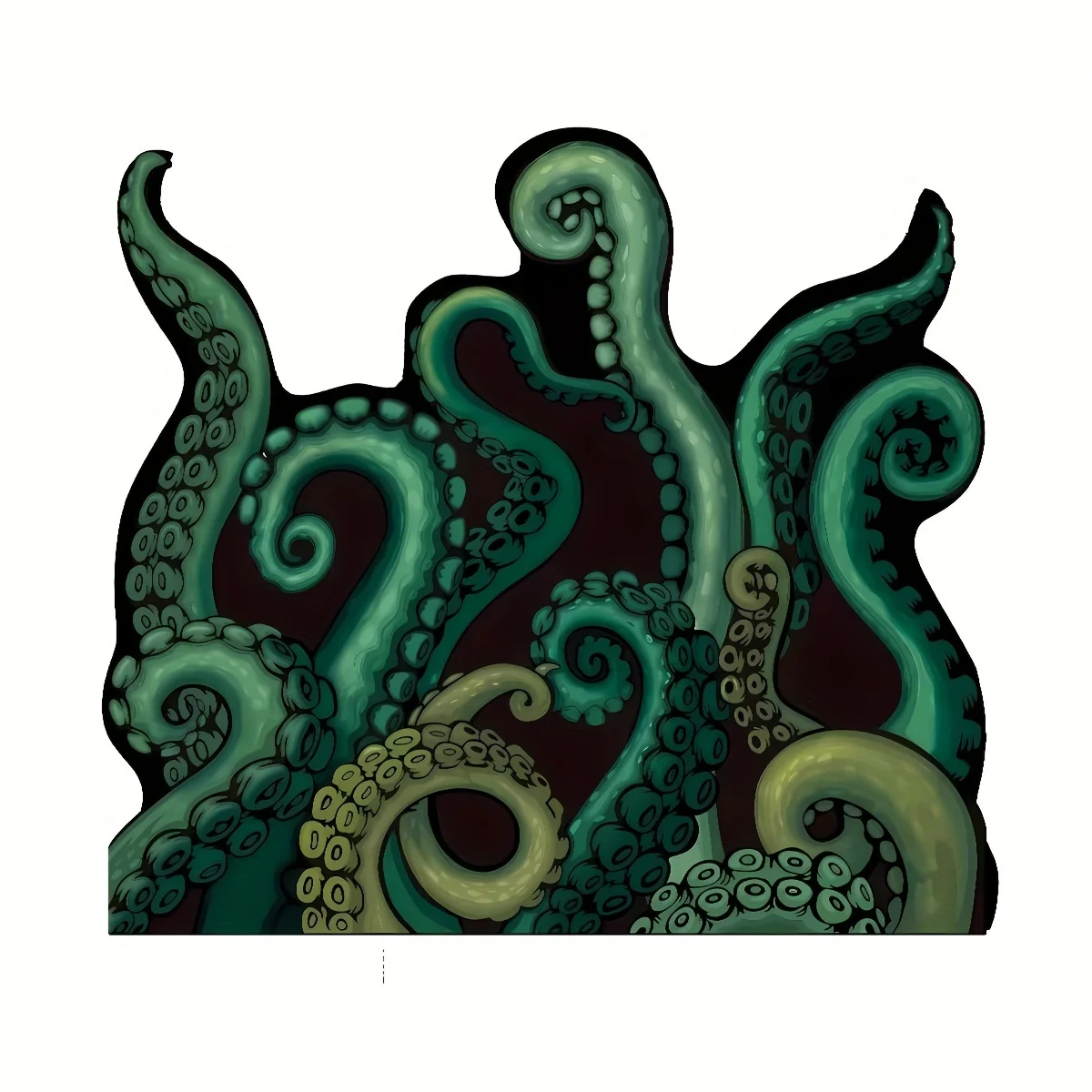 

Коврик для ванной с щупальцами Ктулху, водопоглощающий коврик из микрофибры, противоскользящая подложка