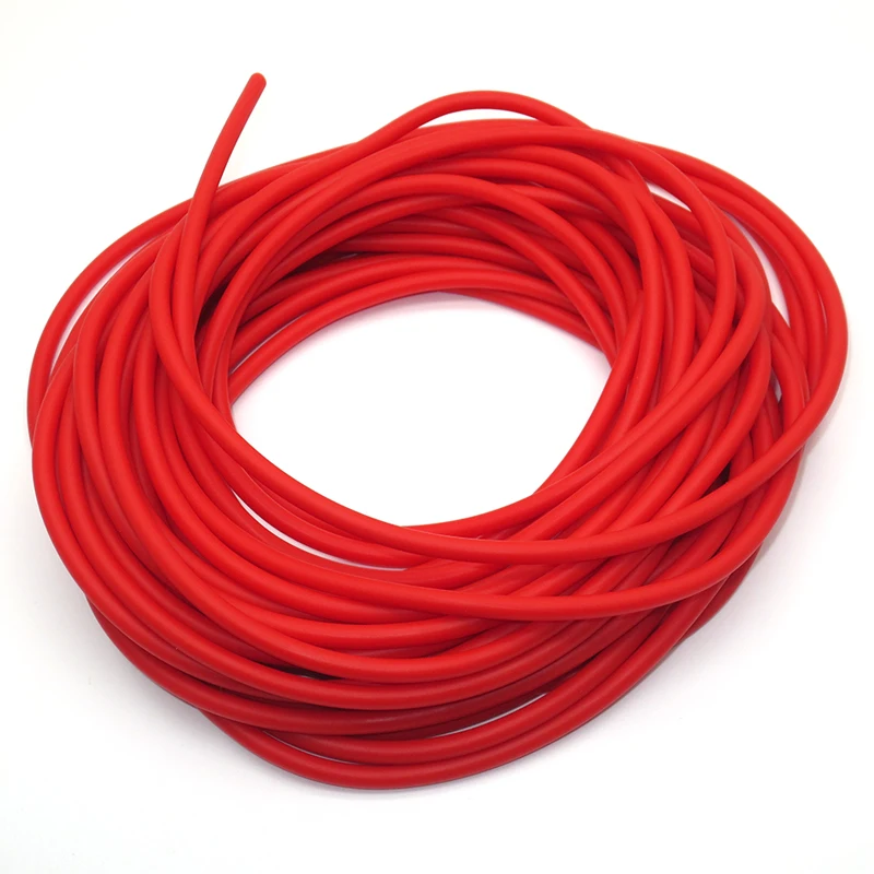 1,2 mm 1,4 1,6 2,0 2,2 2,4 2,5 mm rubber massief elastische rubberen lijn 500g rubberen lijn voor het vissen traditioneel niveau rond