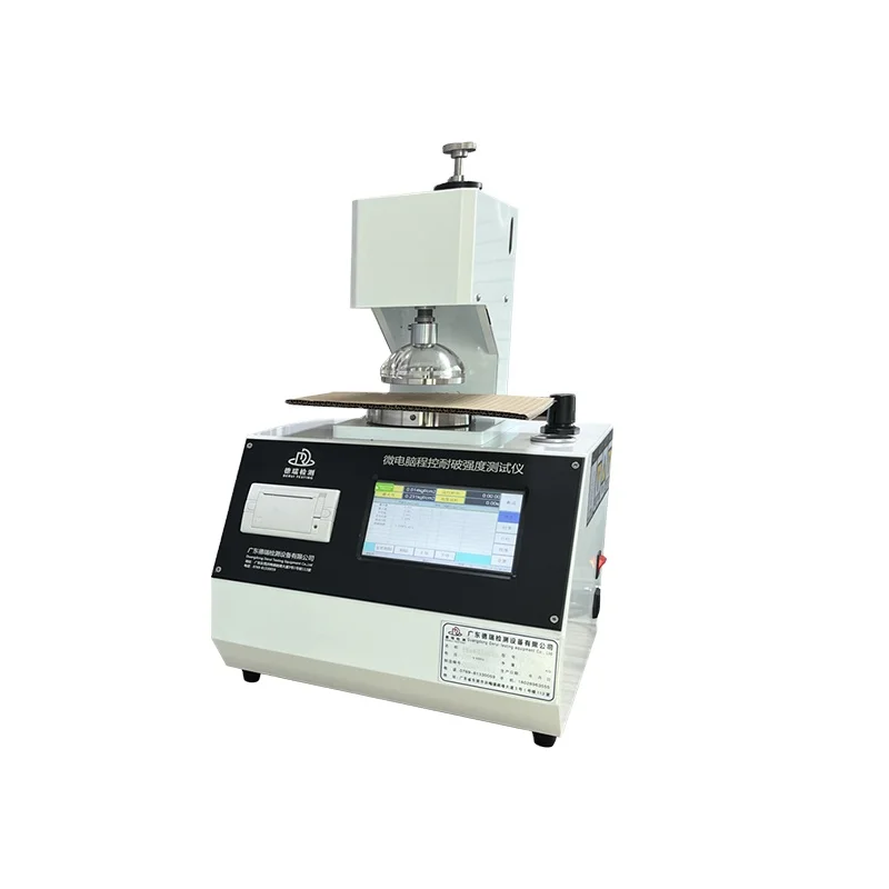 Automatic Cardboard Burst Strength Testing Machine Stainless Steel Steel Hydraulics Electronic Power for Oil & Air Testing