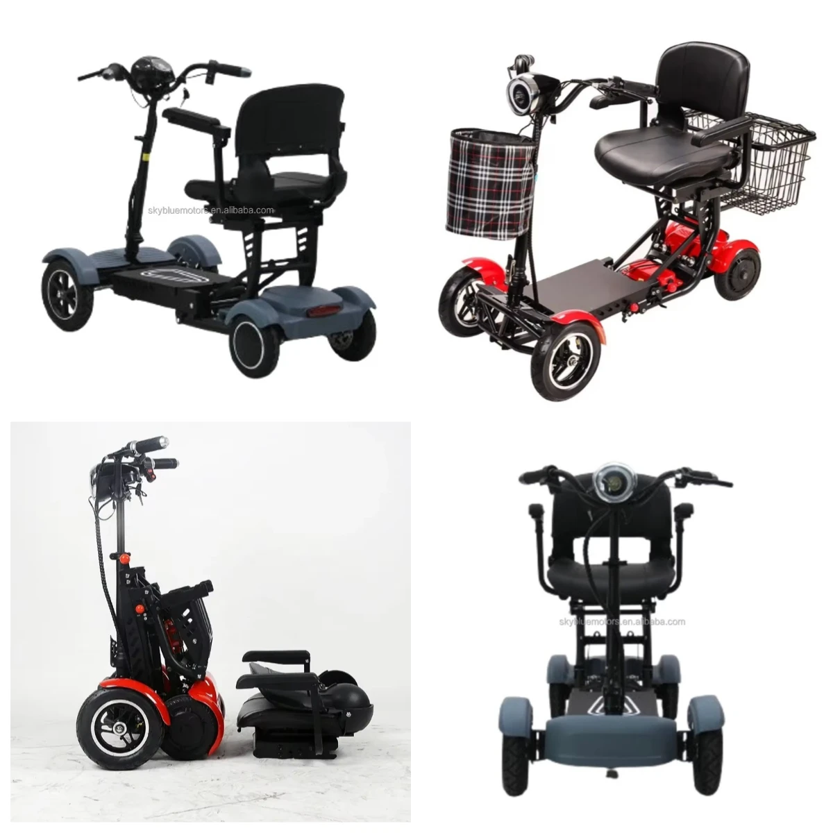 

Flying Wing Hot-sale Cheap Price Lightweight Folding 4 Wheel Mobility Scooter For Seniors Elderly Travel Long Range