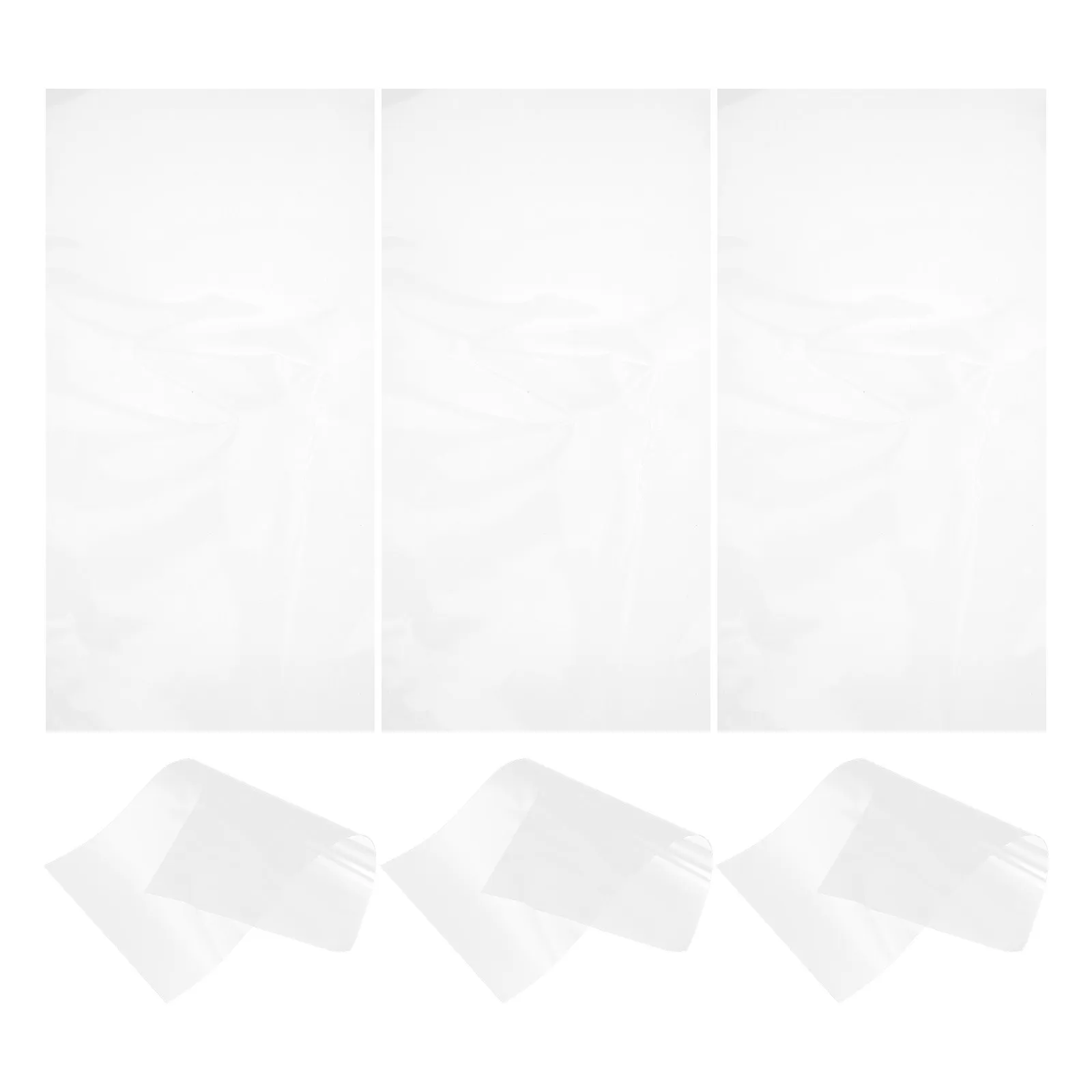 6Pcs Pet Transparent Vent Covers Self Adhesive 15.52x8.06 Install for Wall Floor Ceiling Hvac Home Office Rv