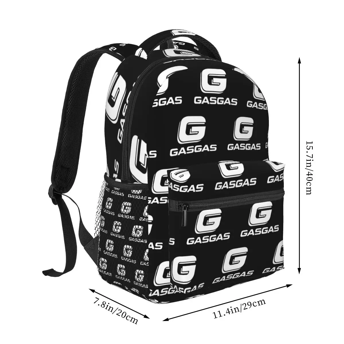 Gasgas Kotak-kotak Logo Ransel Hot Sale Daypack Kapasitas Besar Anak Laki-laki Anak Perempuan Tas Buku Tas Sekolah Tas Bahu untuk Pria Wanita