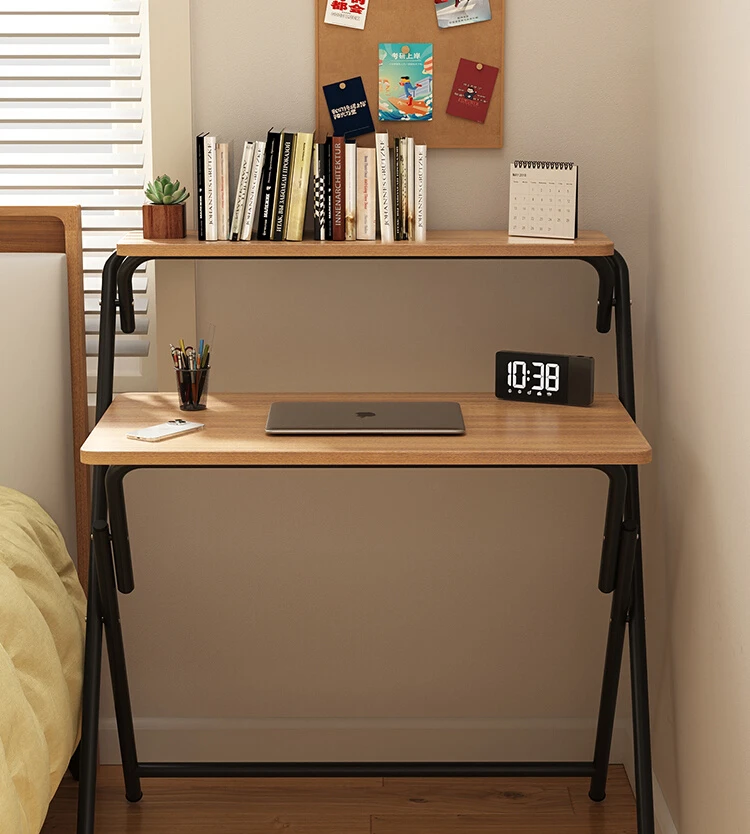 

Home student adult learning to write small apartment bedside simple desk