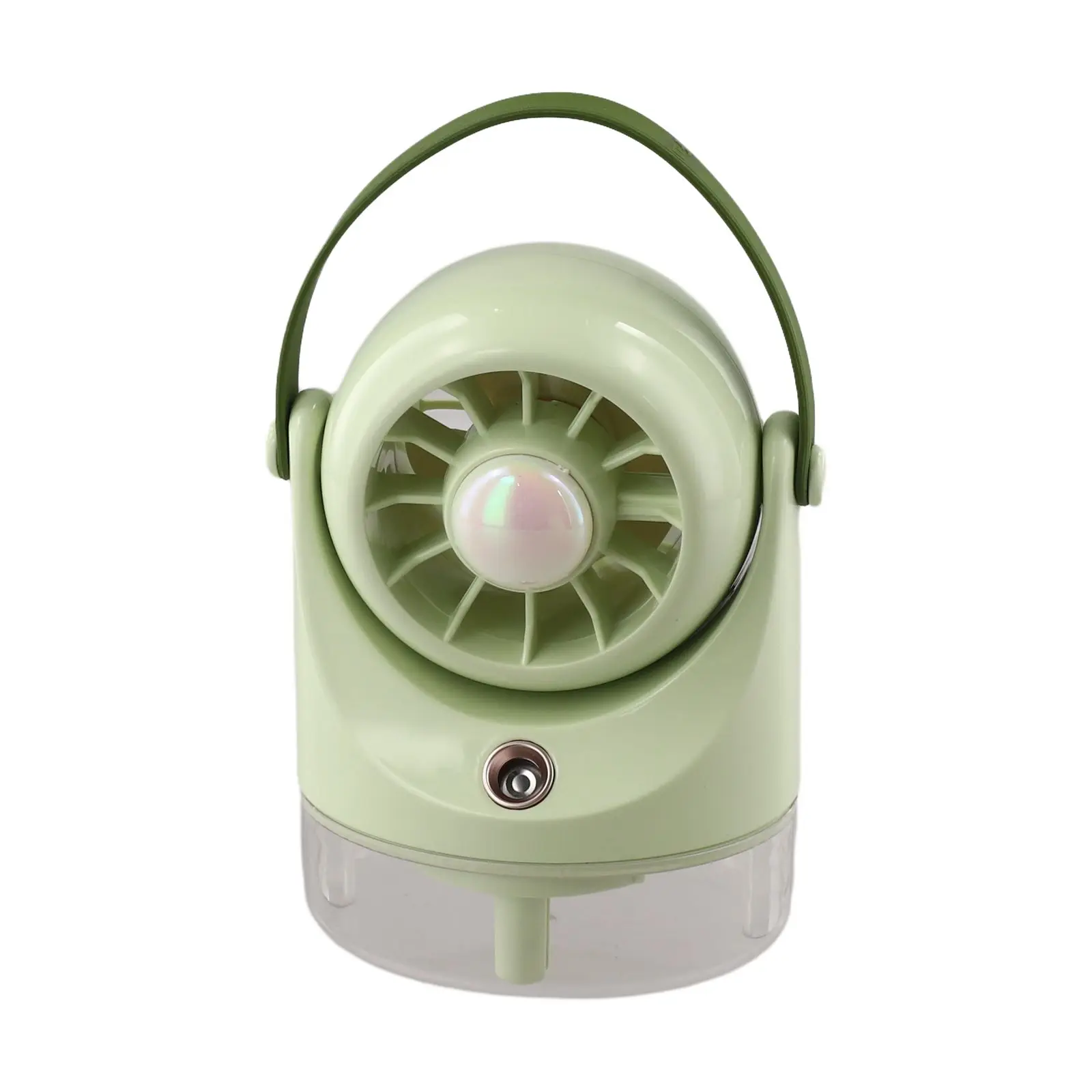 Personal Desktop Evaporative Cooler with 3 Level Airflow Adjustment for Comfortable Cooling at Work or For Home