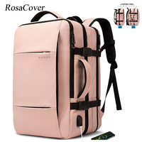 Travel Backpack Men Business Backpack School Expandable USB Bag Large Capacity 15.6 inch Laptop Waterproof Backpack Mochilas