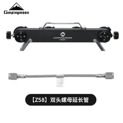 Outdoor Four Gas Tanks Adapter Campingmoon Z54 Z58 Alloy Gas Stove Adapter