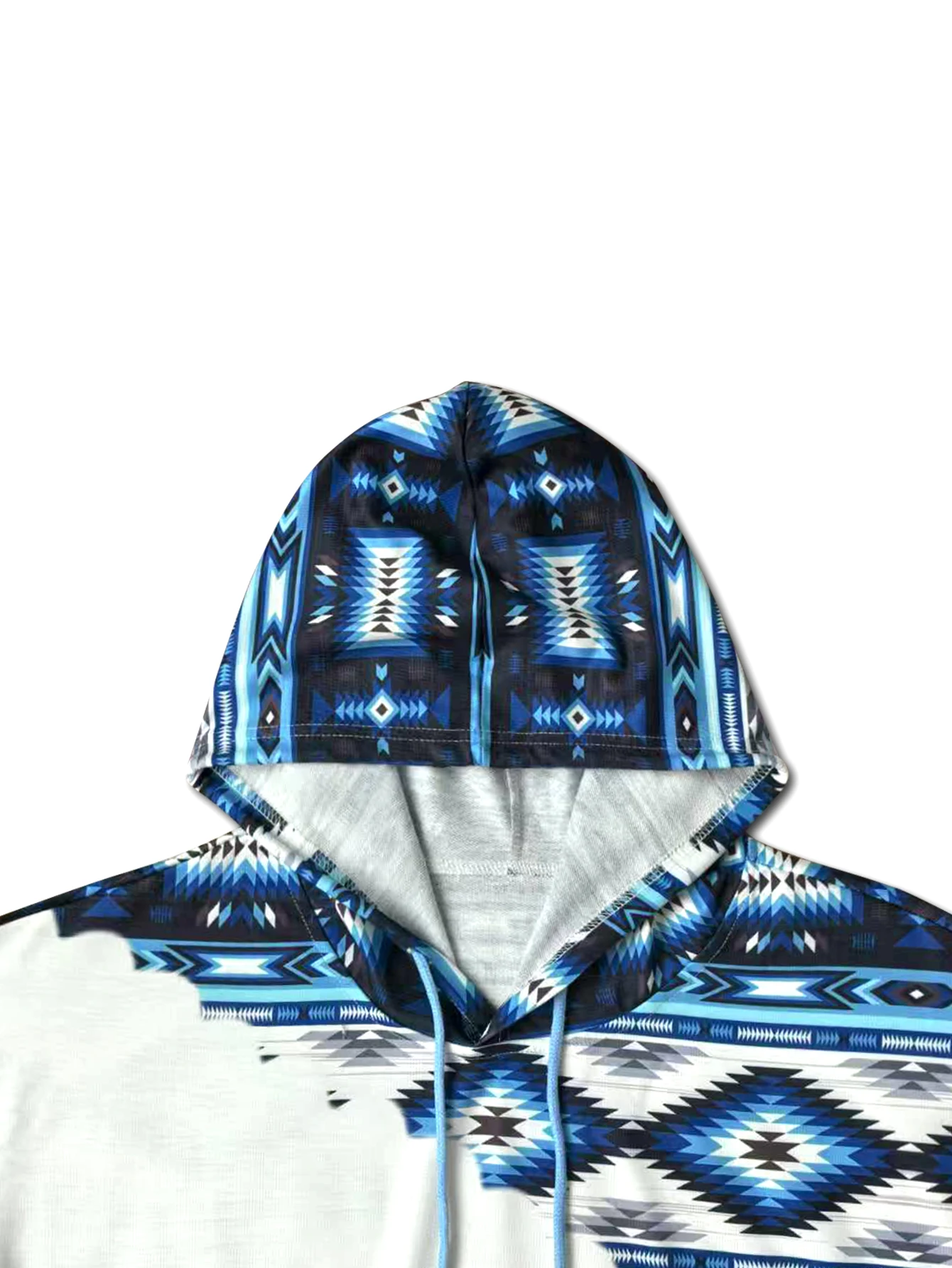 المرأة عارضة الأزياء جولة الرقبة السترة هوديي النمط العرقي الغربي الرجعية طباعة المرأة سترة هوديي