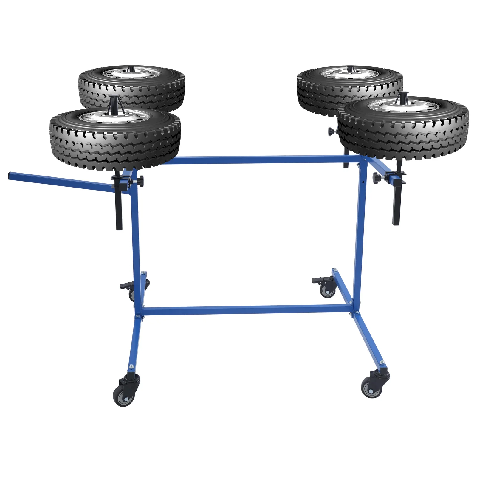 عجلة الطلاء حامل رف تجفيف الرف السيارات الجسم اللوحة إصلاح السيارات الرف ث/4 عجلات دوارة حافة شجرة إصلاح قوس 100 كجم