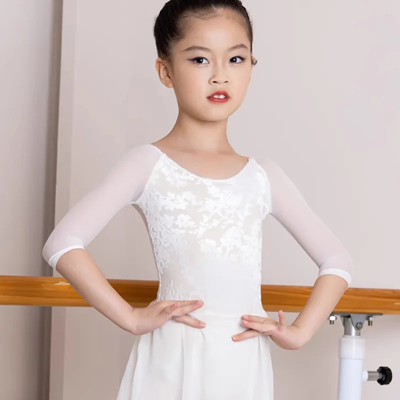 Danzbaby children's dance clothes, women's practice clothes, gymnastics clothes, ballet jumpsuit, Chinese dance practice clothes