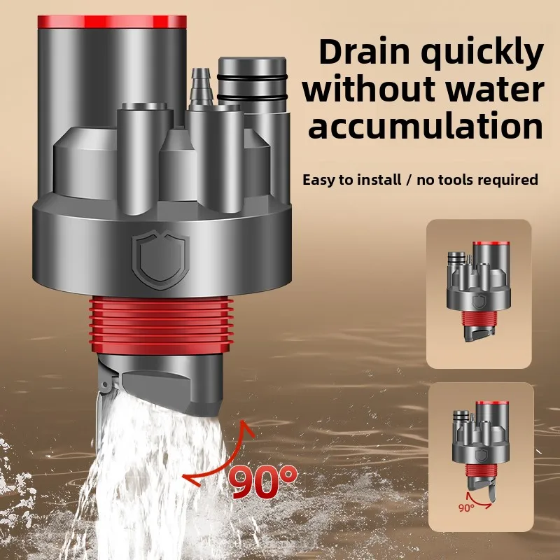 مزيل الروائح الكريهة متعدد الوظائف لتصريف المطبخ - مضاد للرائحة/البعوض/الفائض، مقاس عالمي 30-40 مم، مزيل رائحة الأنابيب المقاوم للتسرب، E