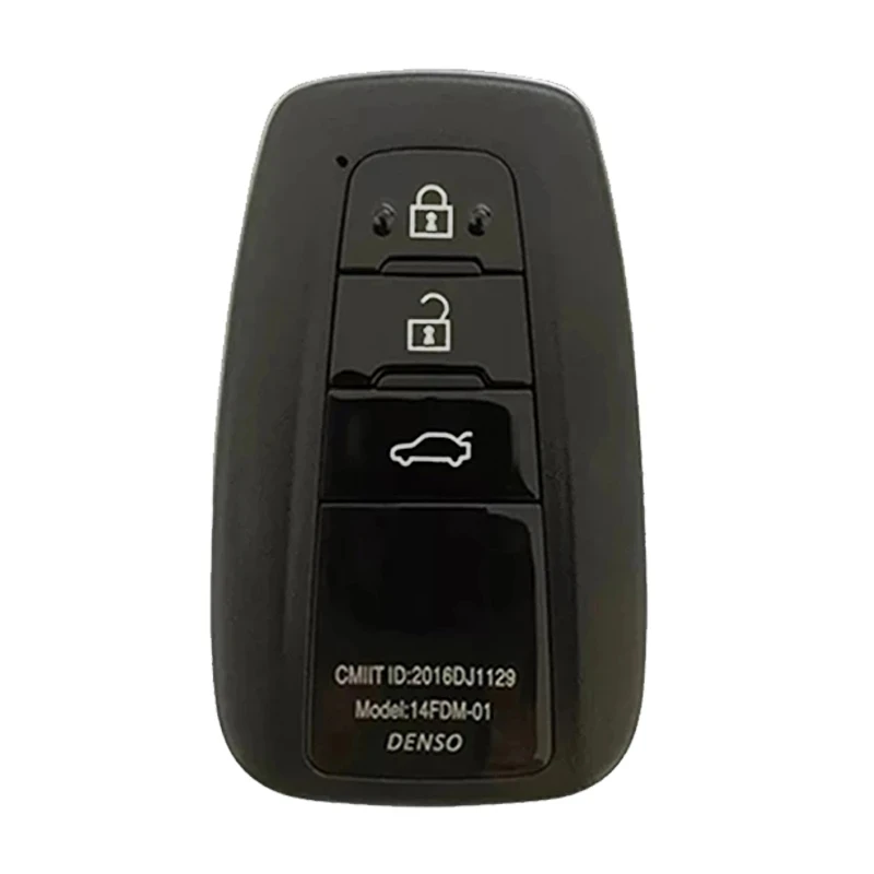 KEYECU B2U2K2R For Toyota Corolla 2019 2020 2021 2022 Smart Remote 433MHz NCF29A1M 4A Chip Key Fob 8990H-02040 8990H-02050