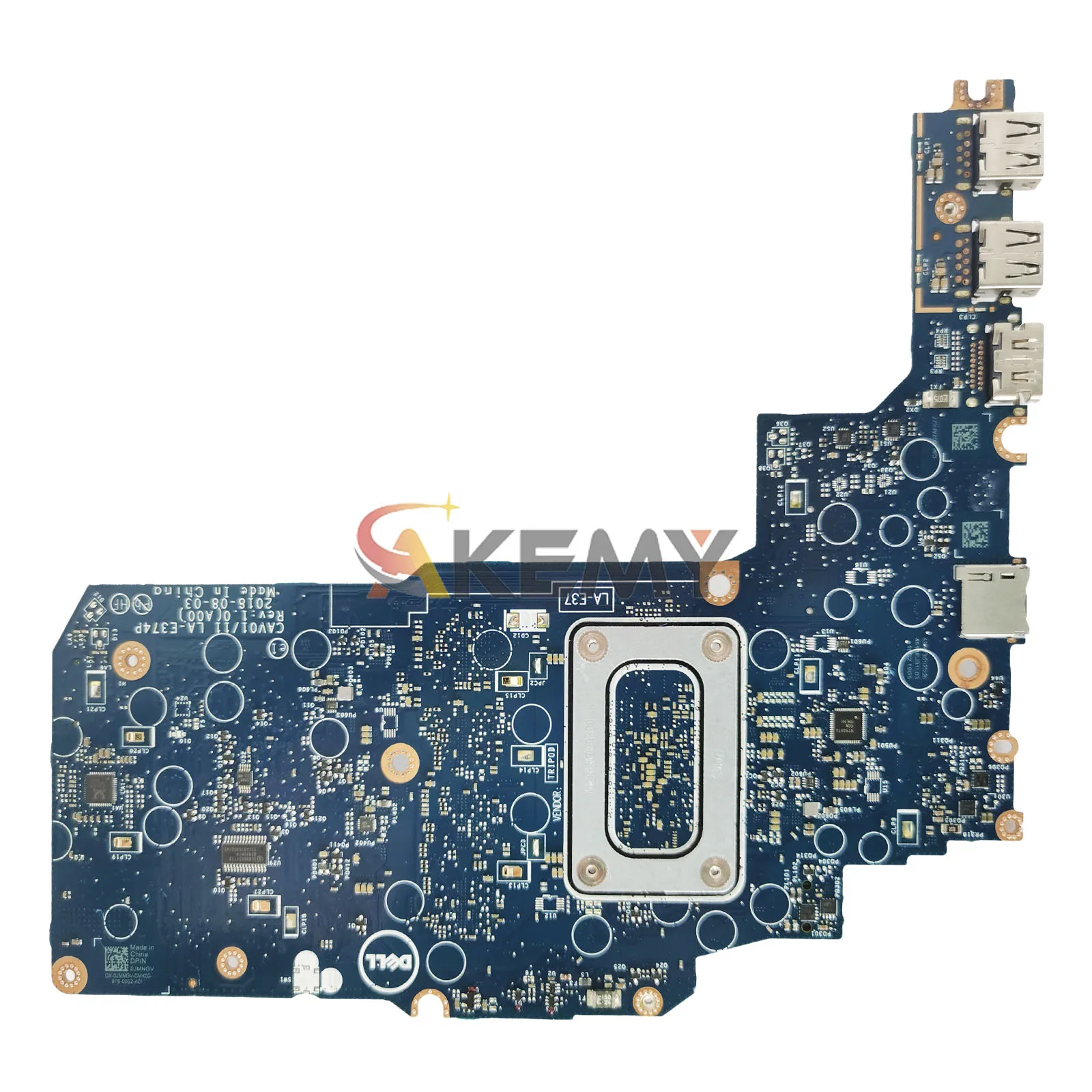 LA-E374P Notebook Mainboard For Dell Inspiron 3180 Laptop Motherboard 0JMNGV 03G5CF With N3060 CPU 4GB-RAM 16GB-SSD Tested OK