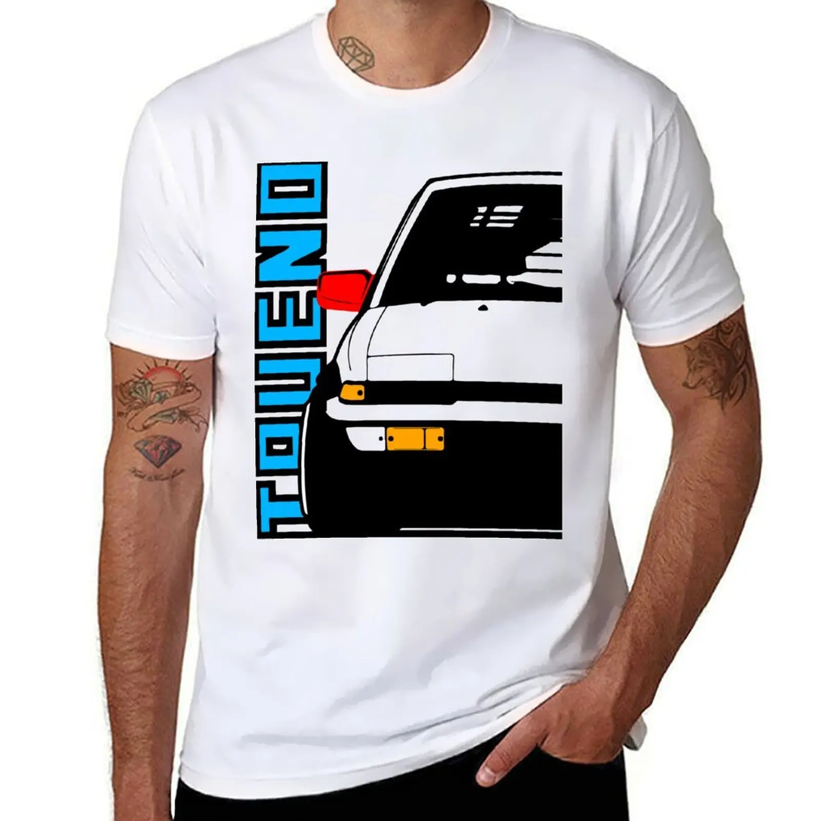 

AE86 Trueno Hachiroku T-Shirt cotton tshirt 100% man t shirt heavy cotton T-Shirt