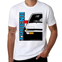 AE86 Trueno Hachiroku T-Shirt cotton tshirt 100% man t shirt heavy cotton T-Shirt