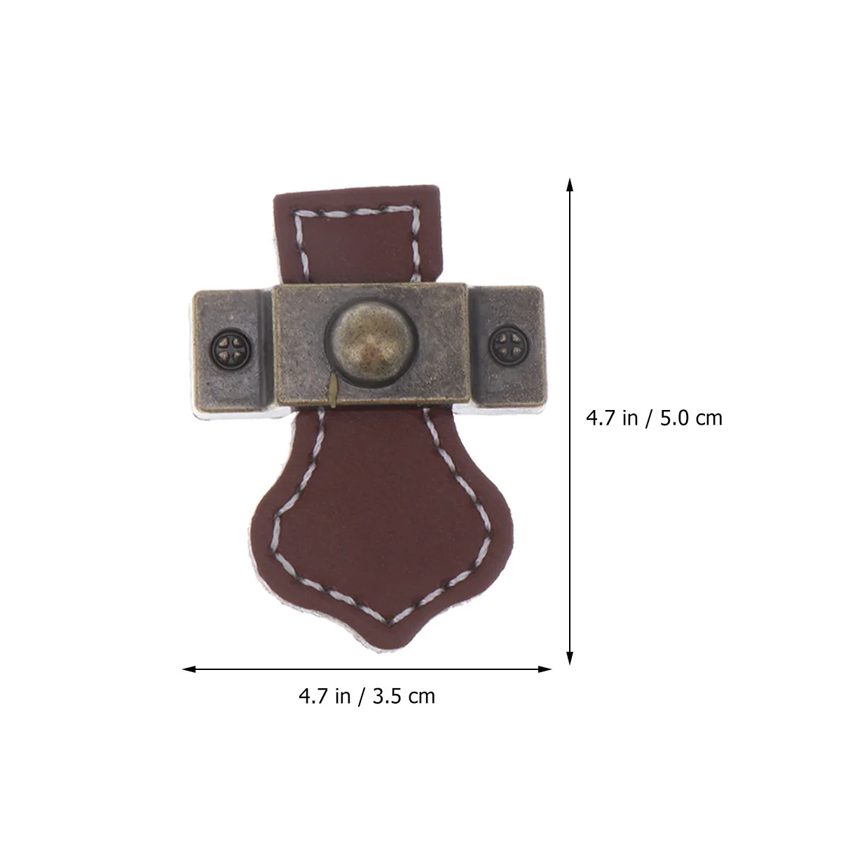 6888 Red Brown Drawer Pulls Cabinet Handles for Kitchen Bathroom Dresser Trunk Modern Traditional Furniture Decor