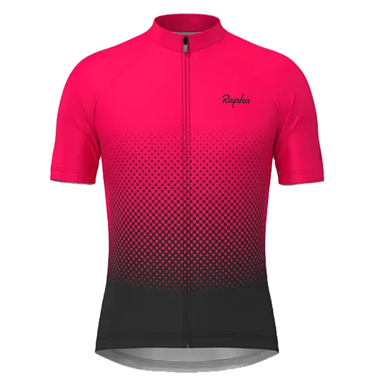 Summer Short sleeved Top 2025 Cycling Team Men\'s Cycling Uniform, Sweat absorbing, Breathable, Speed drying Mountain Bike Shirt