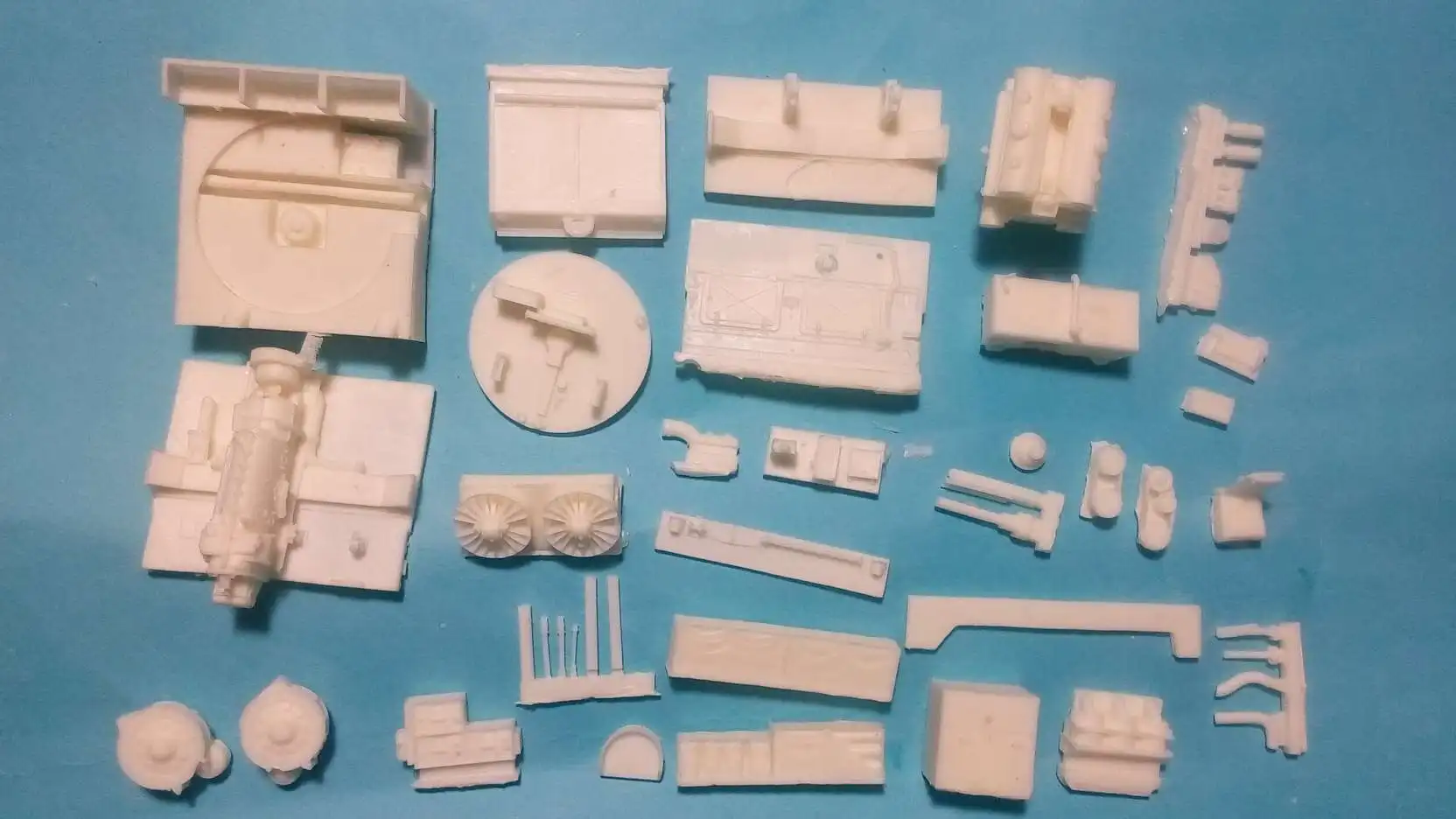 1:35 Tank No.4 Resin Inner Structure (including Engine Compartment)