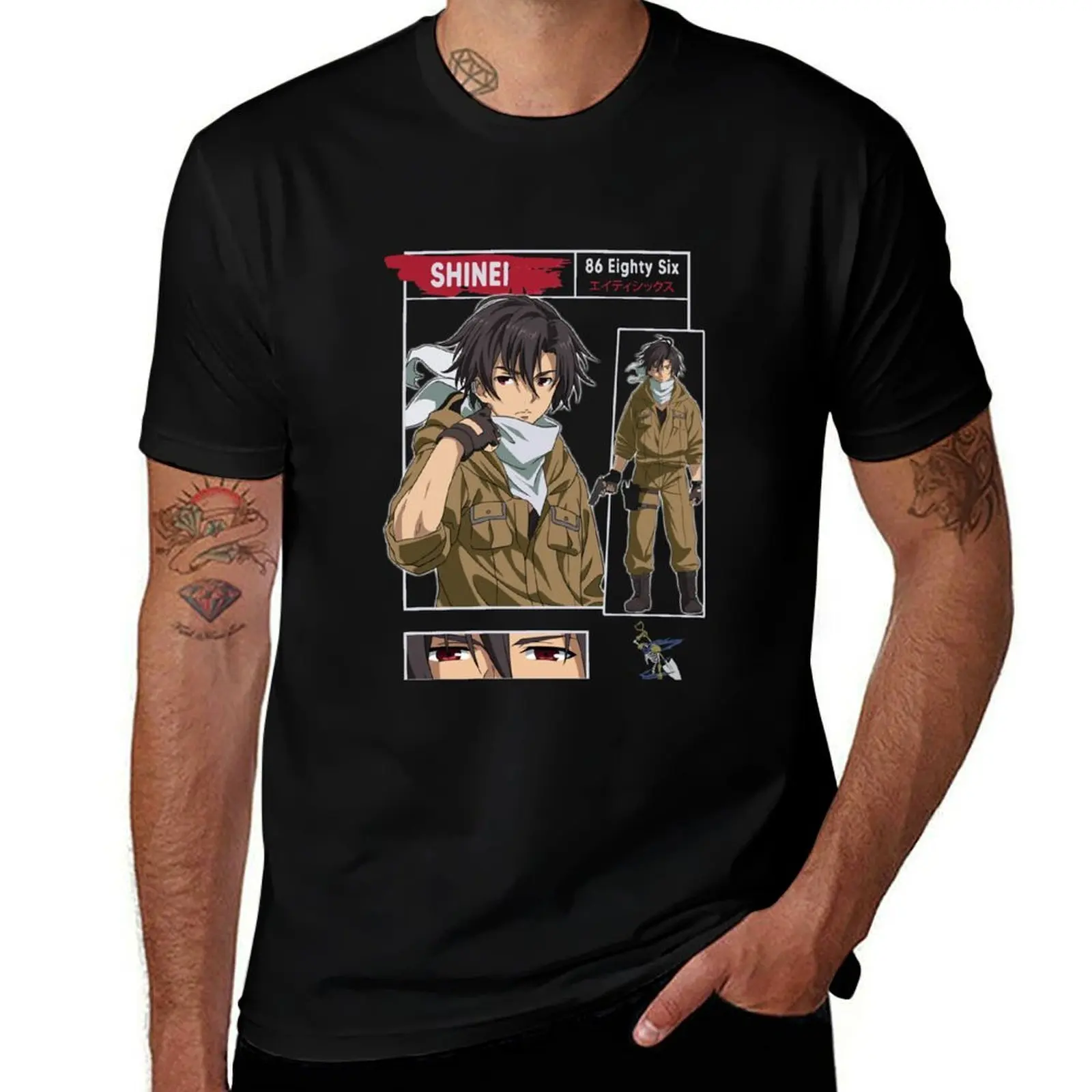 Understand The Background Of 86 Anime Now T-Shirt Basic Simple Casual Short Sleeve Tee T-Shirt