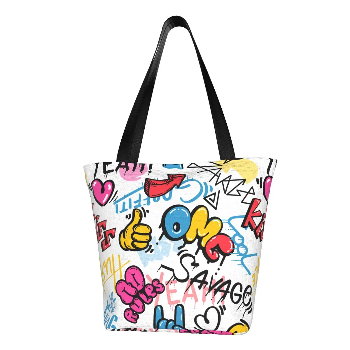 personalizado-vintage-rua-parede-graffiti-arte-padrao-tote-sacola-de-compras-lavavel-lona-shopper-ombro-estilo-arte-rua-bolsa