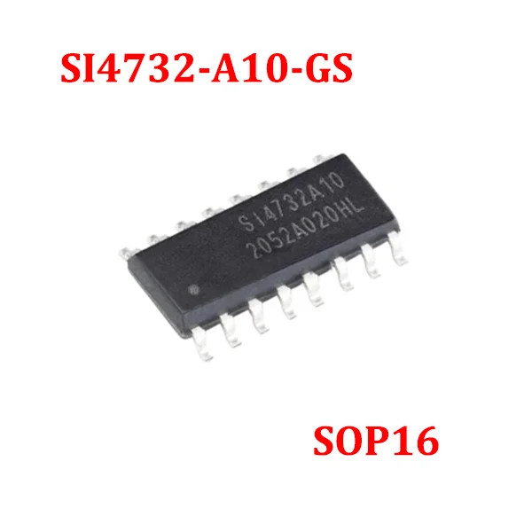 

1-50PCS SI4732A10 SI4732-A10 SI4732-A10-GS RF RX AM/FM 520KHZ-1.71MHZ SOP16 100% New Original IC Chip