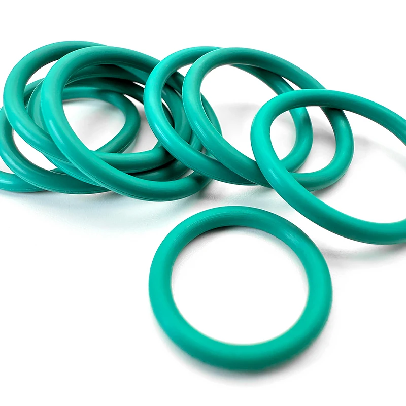 Green Vitons FKM O Ring CS 1.78mm ID 1.78-69.57mm Fluorine Rubber Oil High Temp Resistant Seal Gasket Washer For Automotive Fuel