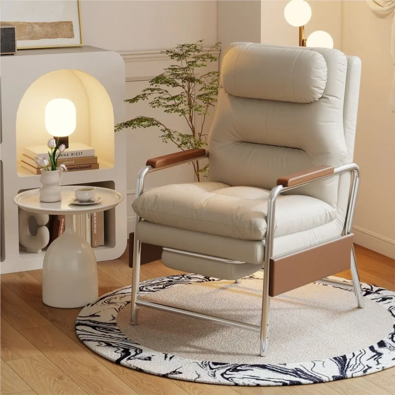 

Comfortable Lazy Sofa Chair with Lying Backrest for Sedentary Office Use Study Bedroom Desk Chair Waist Protector Computer Chair