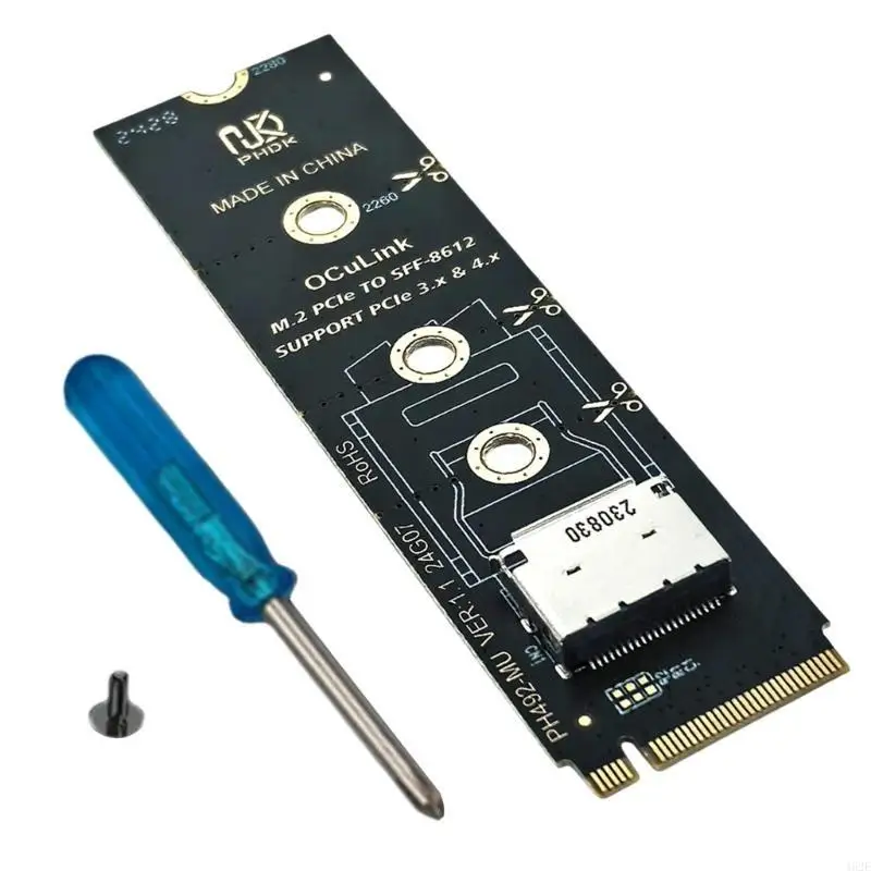 462E Fast PCle to SFF 8612 Adapter Card for NVMe Disk Support SFF8611 SFF8612