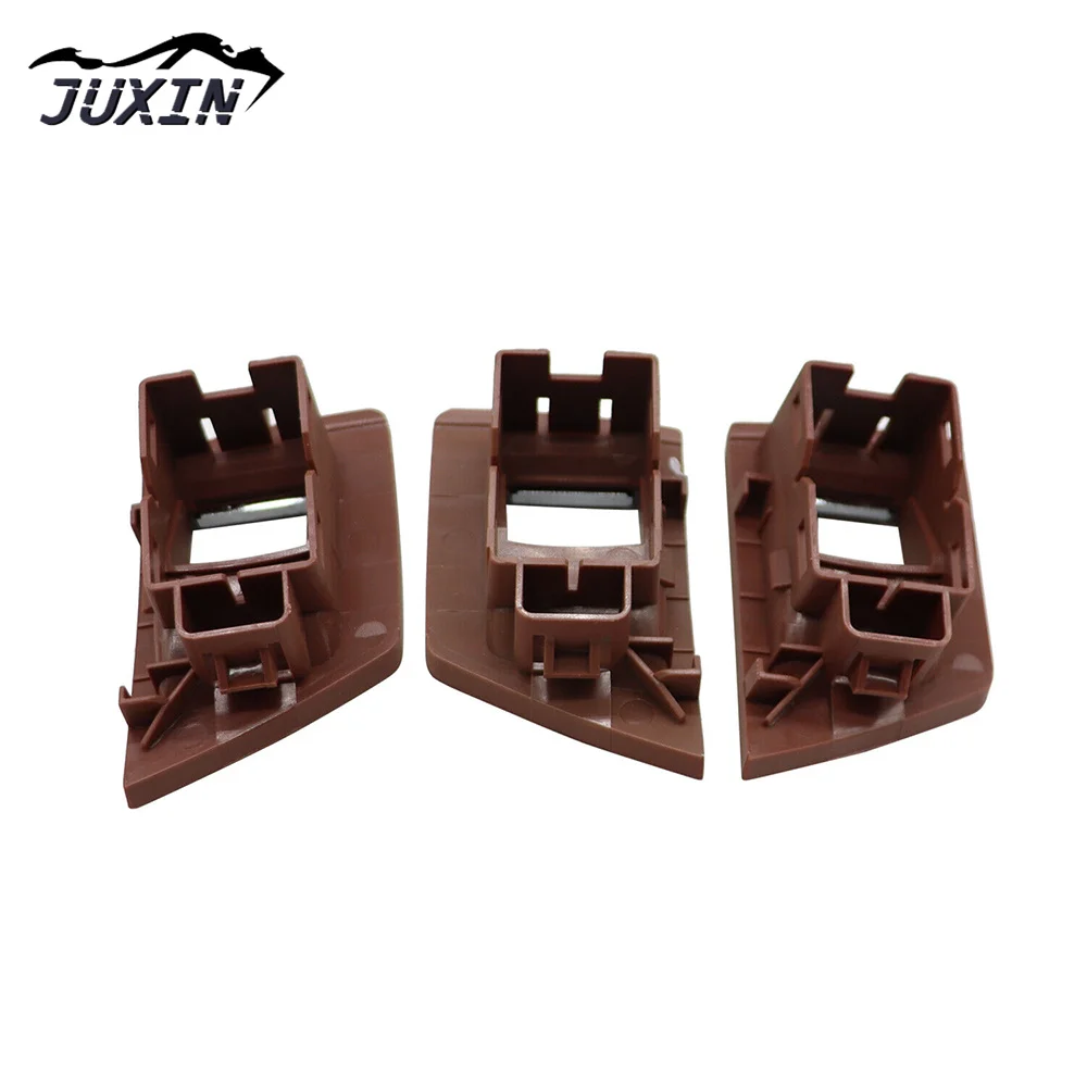 Inner Door Panel Handle Pull Trim Set Window Switch Armrest Pane Fit For BMW 5 Series F10 F11 Brown 51417261929 LHD