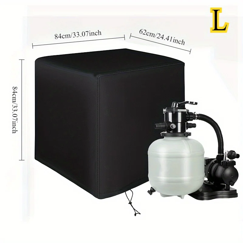 Filter System Cover, Swimming Pool Pump Cover, Water Pump Cover Outdoor Protection Swimming Pool Equipment