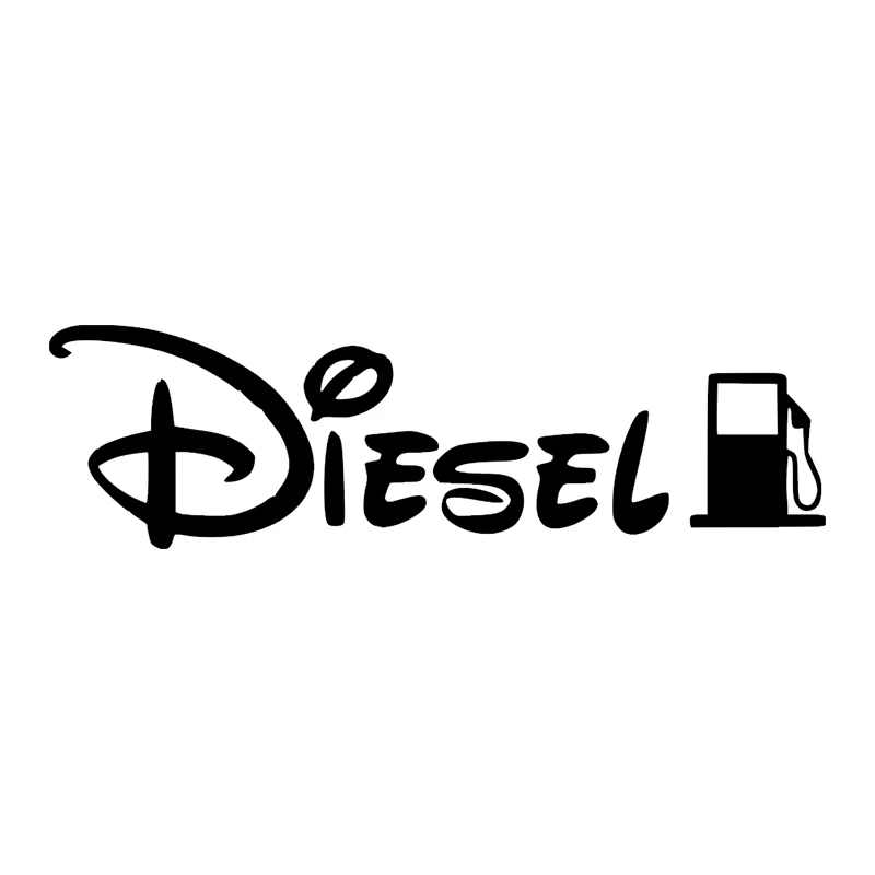 Diesel Die-Cut Vinyl Decal Car Sticker Waterproof Auto Decors for Fuel Tank #S60756