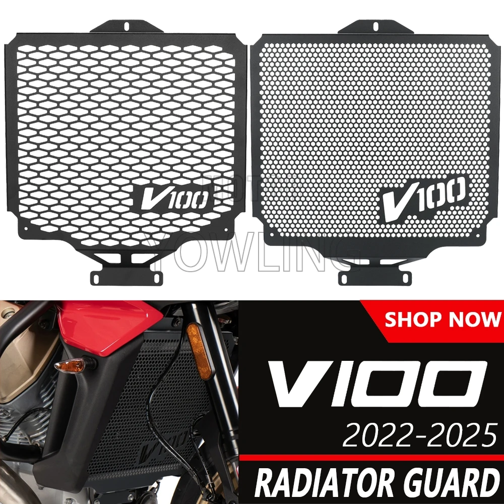 

Защитная решетка радиатора для мотоциклов MOTO-GUZZI V100 V 100 Mandello/S 2022-2025 и Stelvio 1000 2024-2026
