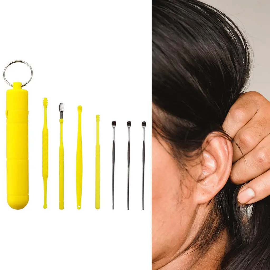 Spring Cleaner Kit Professional Stainless Steel Ear Pick Tools for Personal Health and Hygiene