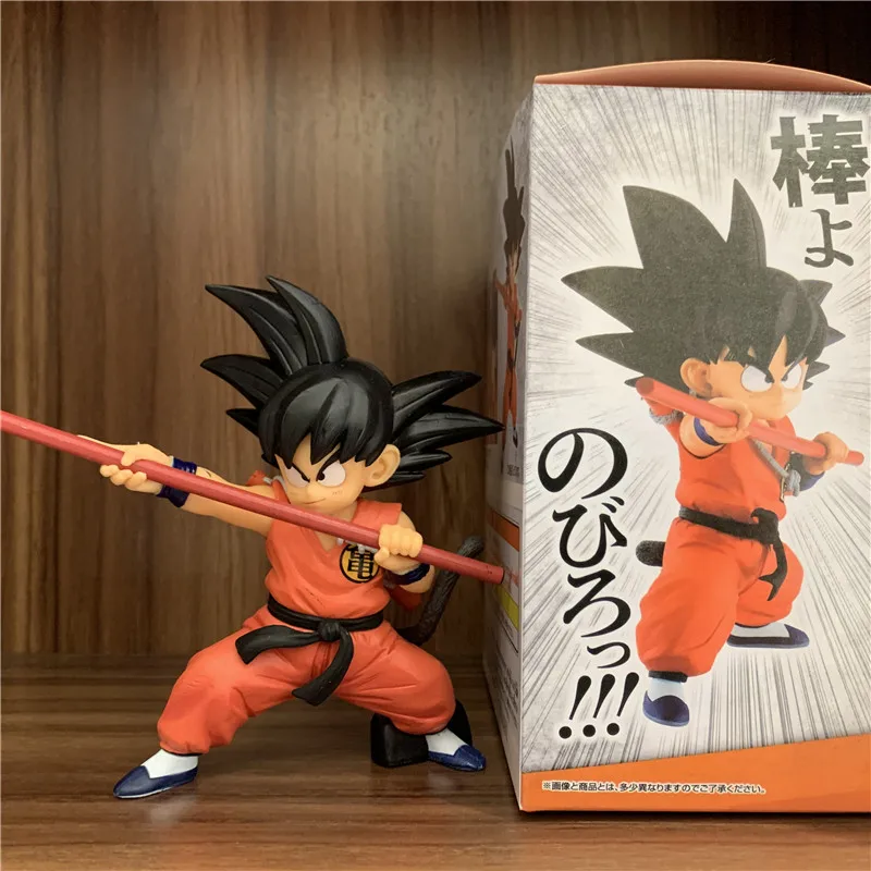 Naa Anime Dragon Ball Z Son Goku chico escenas clásicas PVC figura de acción DBZ Goku batalla Piccolo Vegeta maestro Roshi modelo de juguete 12cm